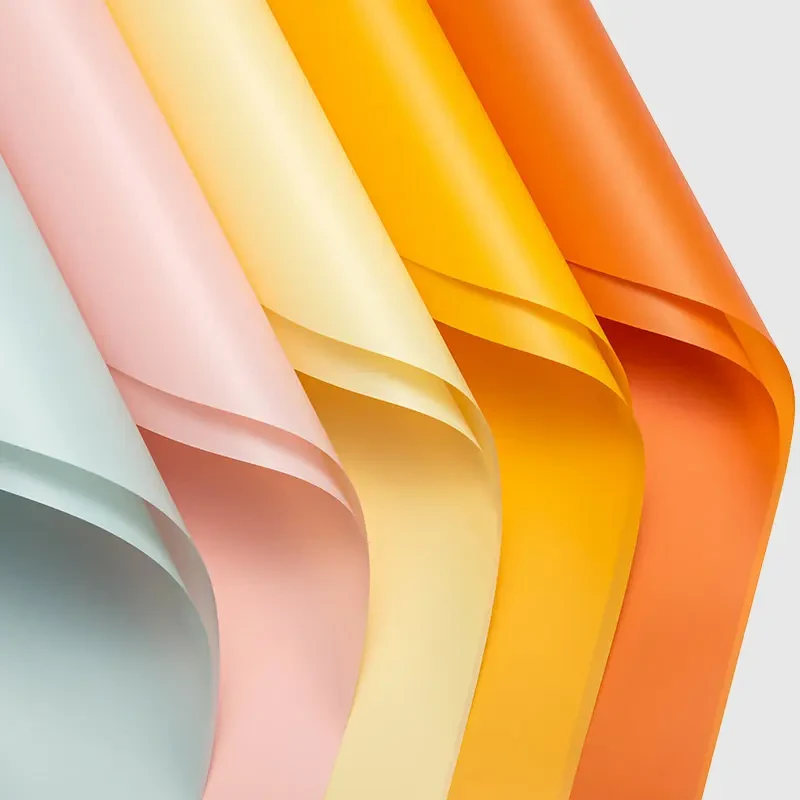 【满10包邮】防水纯色韩素纸蜜糖纸包装纸韩束雾面纸包花纸花店资材