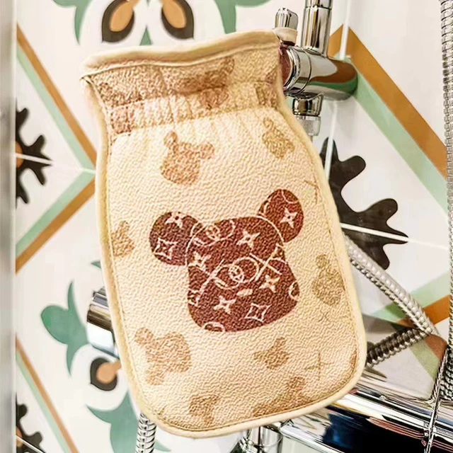 搓澡巾女士专用可爱磨砂加厚澡巾双面强力搓泥不伤皮肤沐浴巾细砂