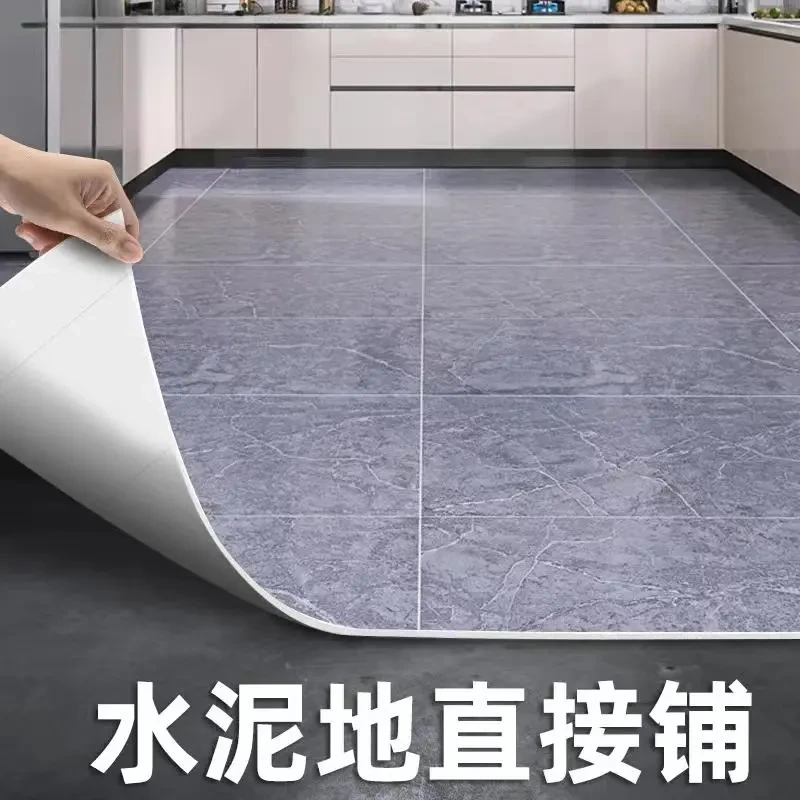家用耐磨阻燃防水防滑加厚PVC地板革水泥地面专用防火防潮地垫