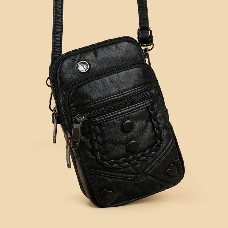 小包包女单肩包2025新款夏天放手机包软皮钥匙零钱包百搭斜挎包bm