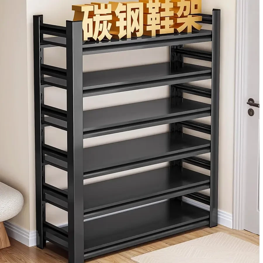 【大容量】鞋架多层家用钢制入户简易鞋柜室内玄关铁艺收纳置物架