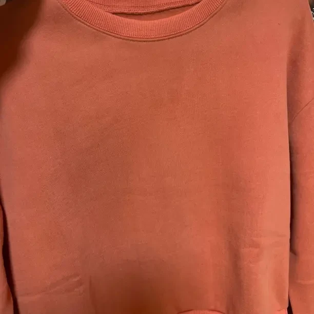 巴萨诺瓦红340g重磅针织毛圈圆领卫衣男女运动打底衫秋冬百搭