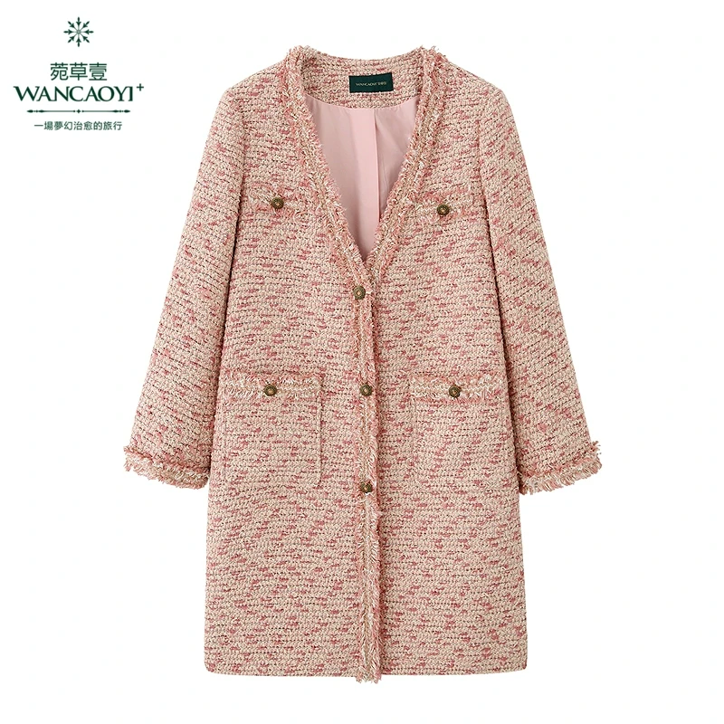 【商场同款】【情调文艺】菀壹2025春季新款大衣D05020511