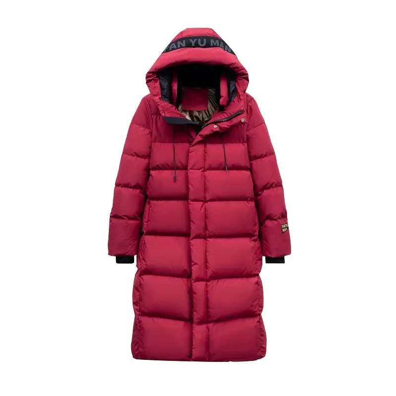 【工厂现货】升级中长款羽绒服-615