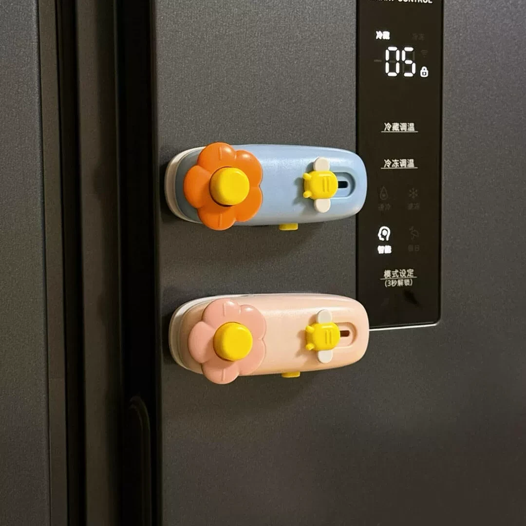 多巴胺花朵封口机家用冰箱贴磁吸迷你封口夹热封手压式零食封口器