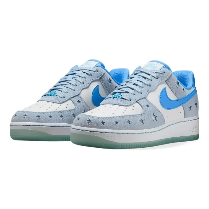 NIKE/耐克正品女鞋AF1 星星空军一号百搭潮流舒适板鞋-HQ8051-400