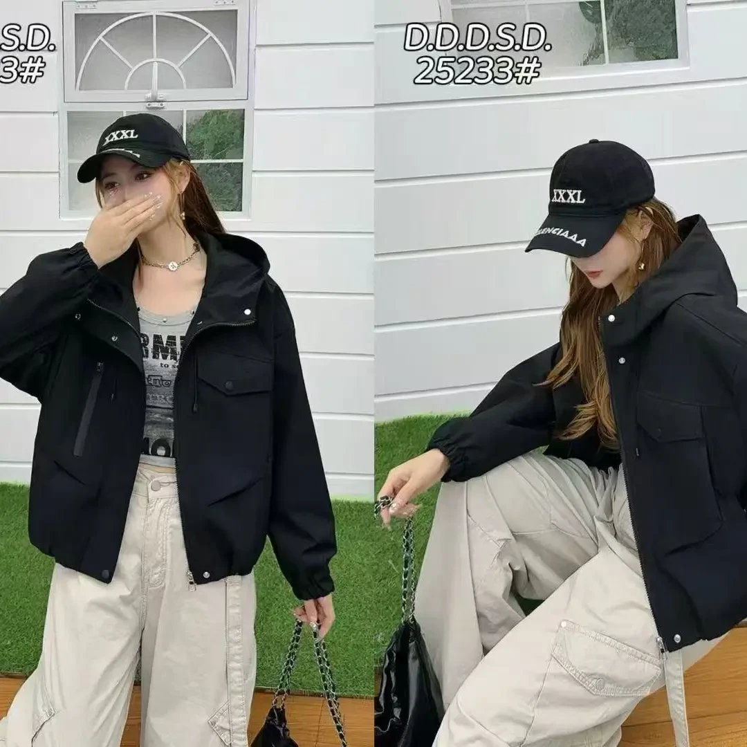 冲锋衣，25233，休闲时尚，简约，宽松