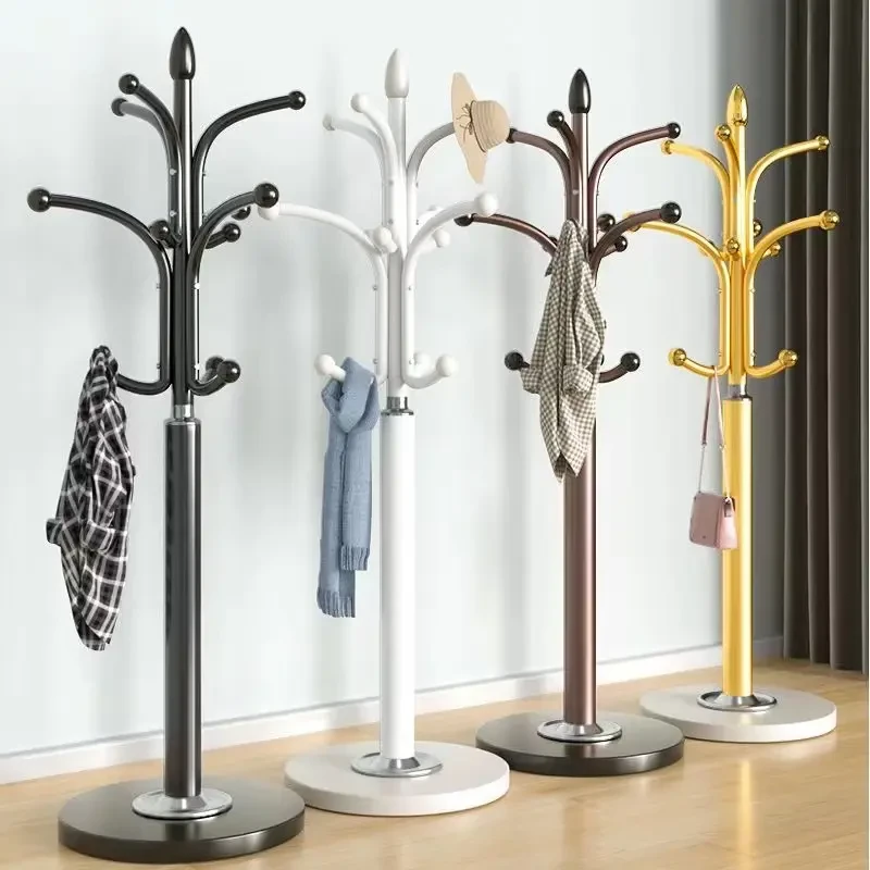 欧式落地衣帽架卧室衣架子挂衣架客厅挂包架挂衣服架立式铁艺衣