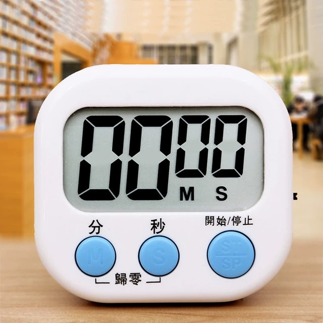 计时器厨房磁吸学生专用倒计时提醒器定时器大音量响声音开关显示