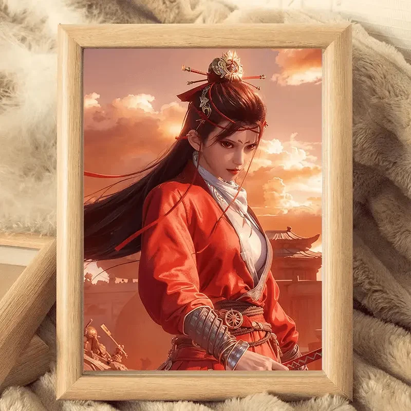 【一人限领一件】画江湖不良人女帝宋云姬鲜参周边相框桌面摆件房间