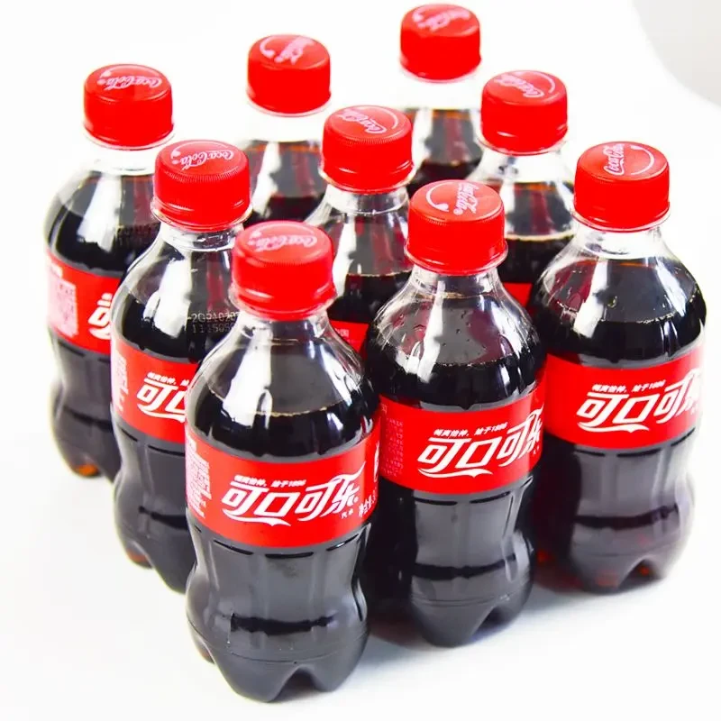 300ml*6瓶】经典可口可乐即饮美味碳酸饮料迷你小瓶装方便携带2瓶