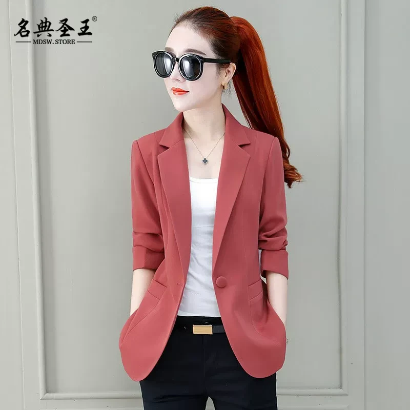 成都小西装女士2025新款春装高级感洋气外套流行爆款上衣妈妈西服