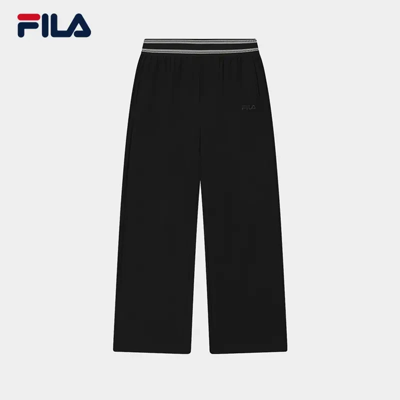 Fila/斐乐2025年新款女士户外休闲运动针织长裤秋冬穿搭