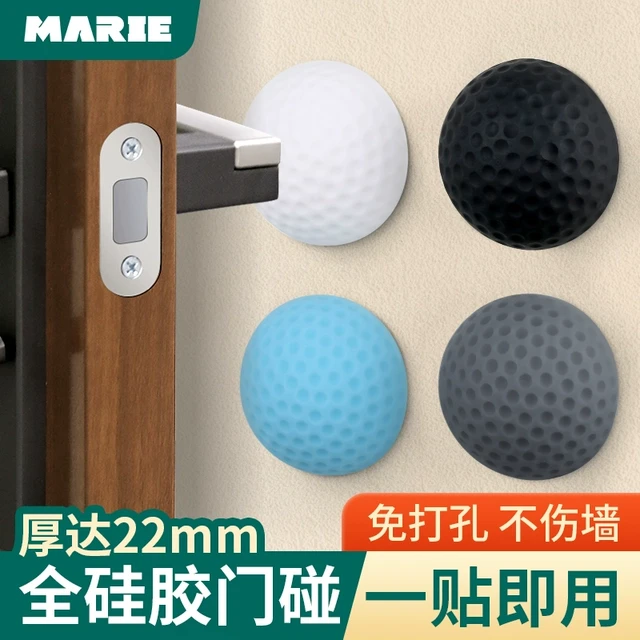 门吸免打孔新款门把手防撞贴硅胶垫门后冰箱门碰门挡器床头神器