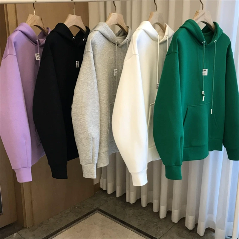 高级感时尚洋气绿色连帽卫衣女2025春秋新款爆款休闲宽松上衣外套