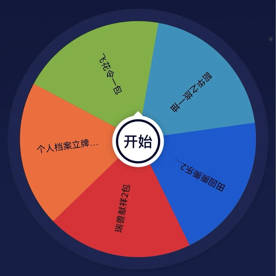 全职高手转盘(转到什么玩什么)