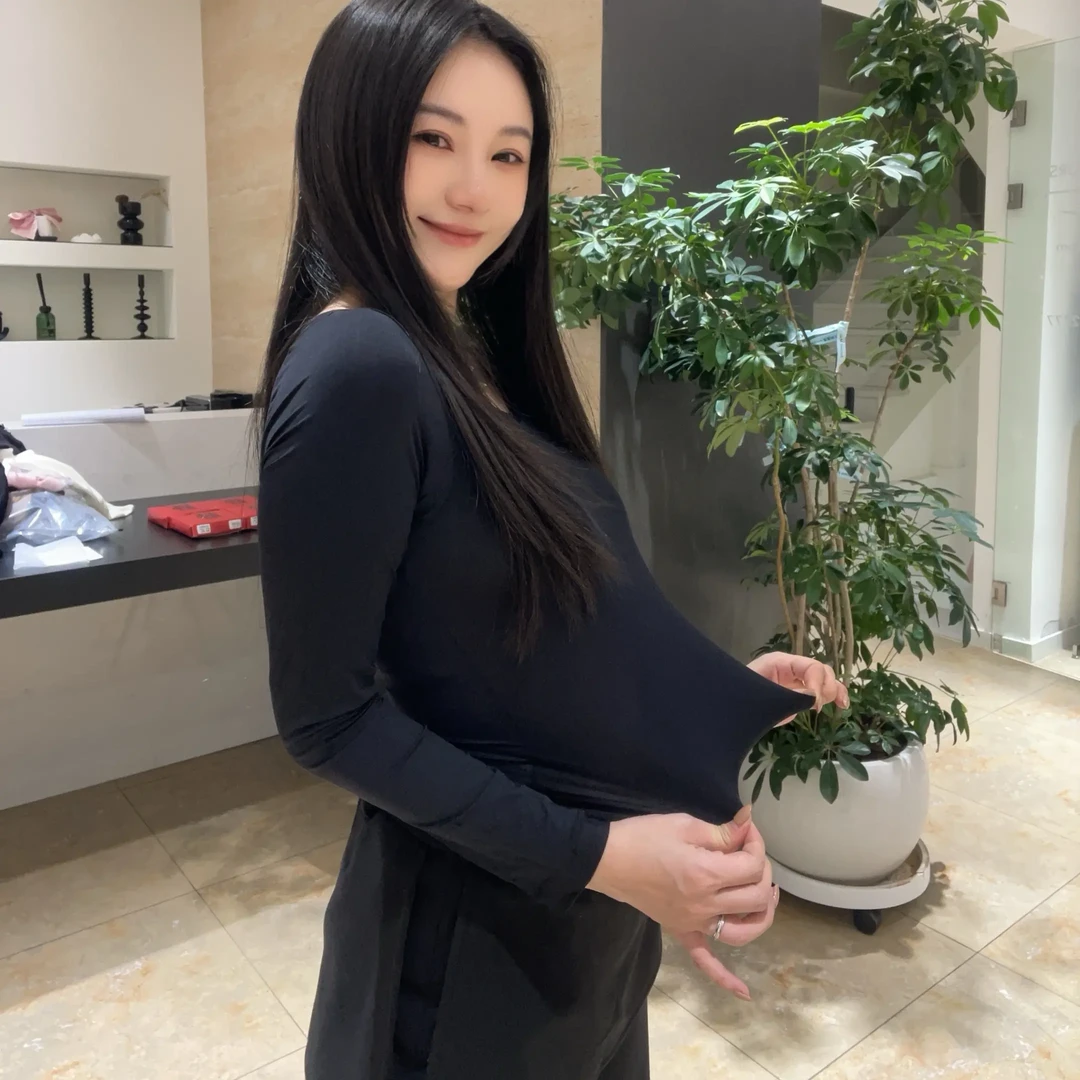 轻奢紧身高弹修身秋冬美肤面膜衣