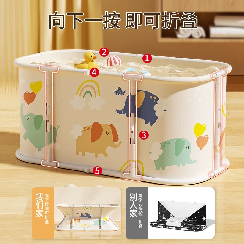 泡澡桶大人可折叠洗澡桶浴桶浴缸盆家用沐浴桶全身成人两人冬天