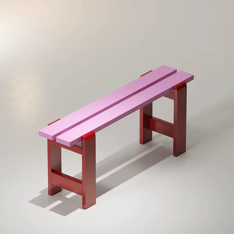 多巴胺长条凳换鞋凳长凳板凳双拼床尾凳店铺等候凳奶茶店休闲椅子