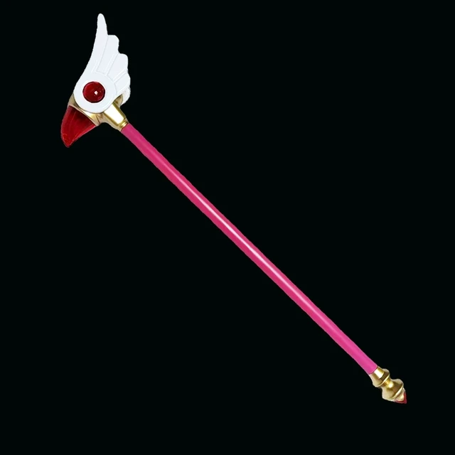 百变小樱魔法杖鸟头杖星星杖小樱cos道具手杖可替换少女樱魔法棒