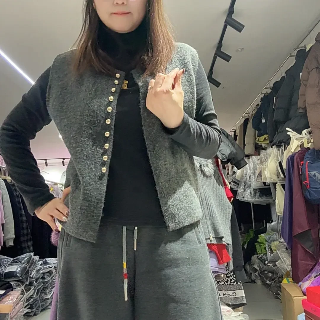 女士针织马甲新款