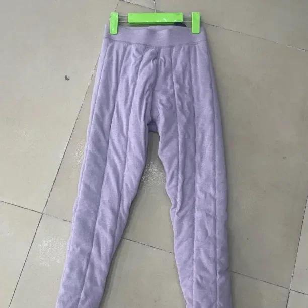 羊毛加厚加绒保暖裤秋冬内搭大码修身学生校服神器