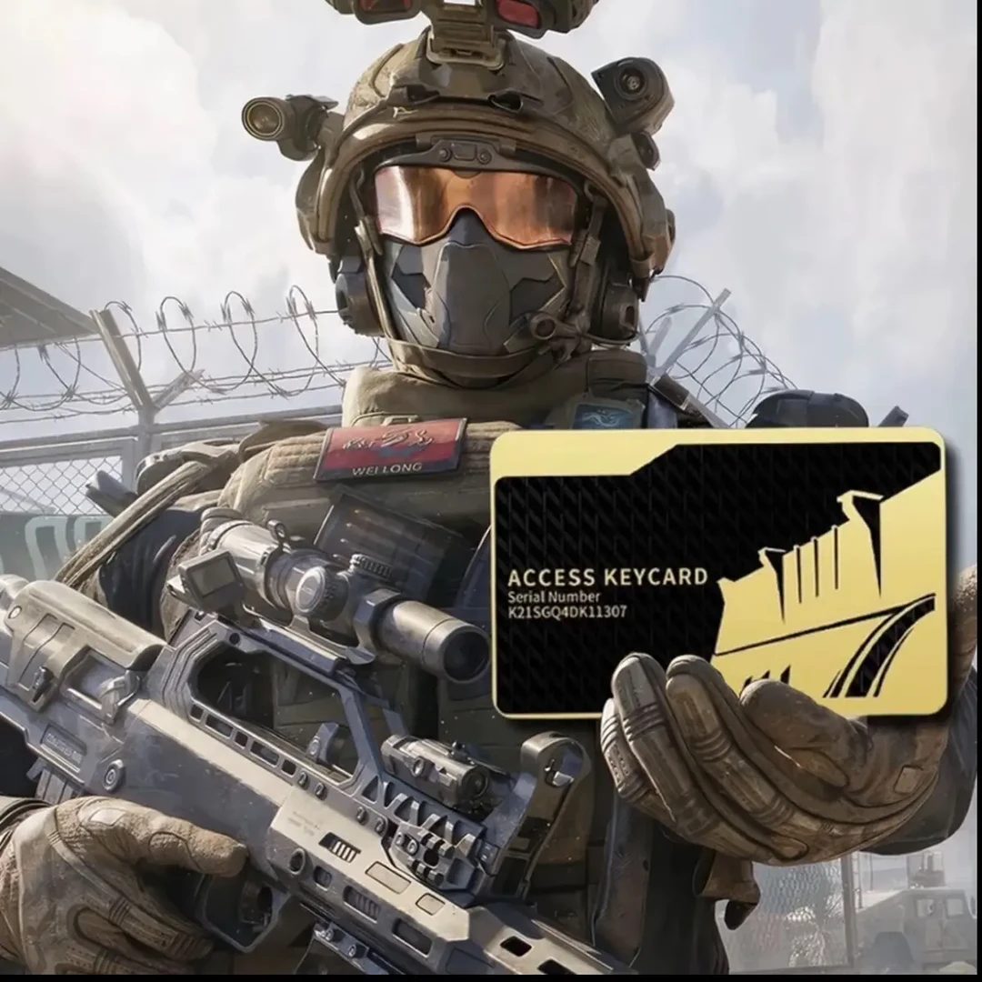 88/6OOW三角洲行动周边NFC卡牌沪航总裁金属卡定制服务游戏启动卡