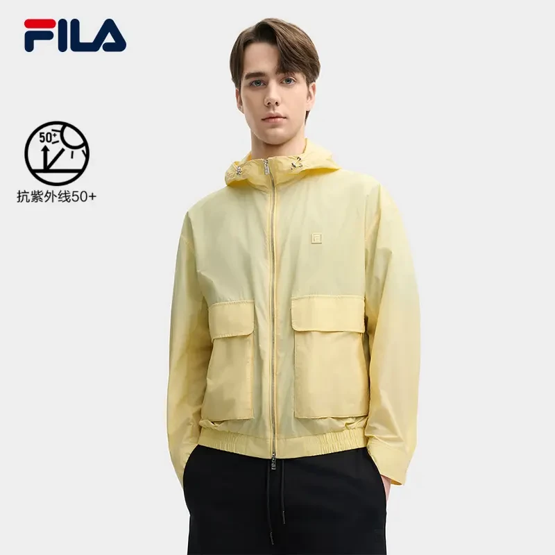 Fila/斐乐男新款【抗紫外线50 外套】夏日漫游休闲外套运动休闲
