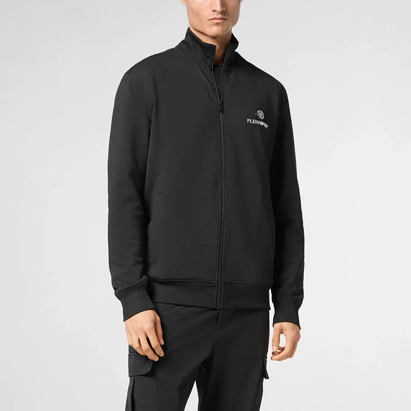 PHILIPP PLEIN 男士纯色长袖夹克 PLEINSPORT
