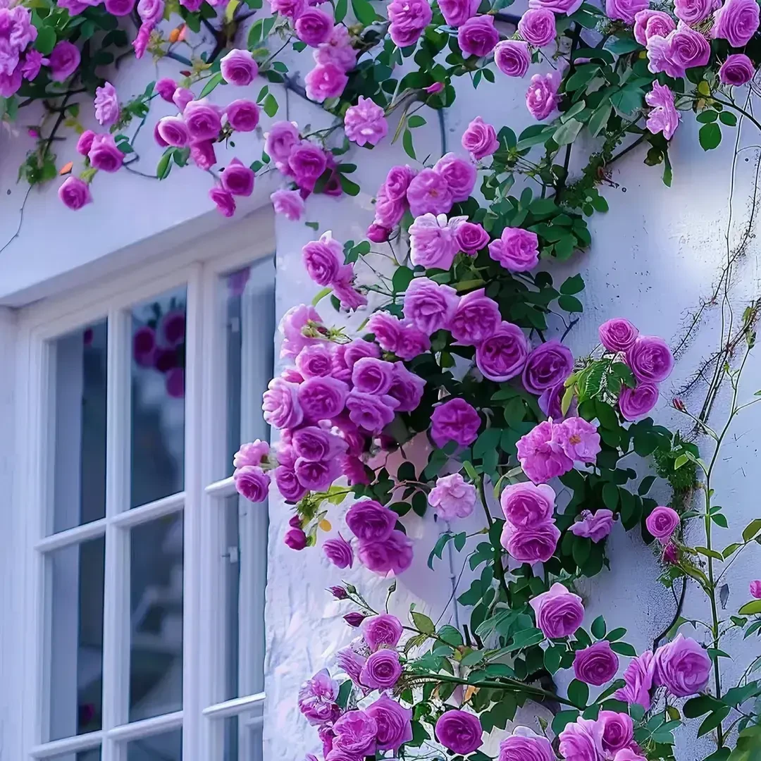 【基地清苗】无刺爬藤蔷薇花苗月季庭院玫瑰四季开造景花卉好养