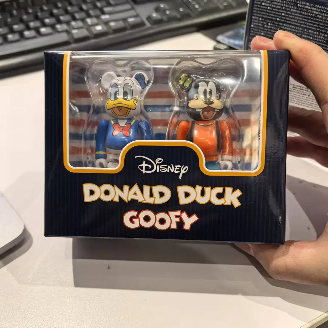 【山哥ST】bearbrick积木熊 唐老鸭高飞套装 100%