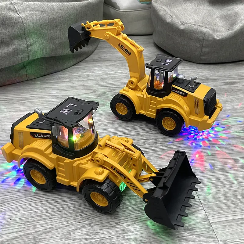儿童玩具1一至二岁2宝宝益智力3-5挖掘机男孩两4三周岁小孩子礼物