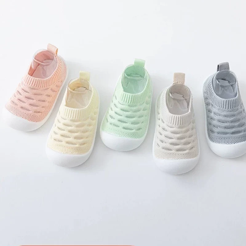 宝宝婴儿学步鞋2025新款春夏季室内网面透气男女童鞋0-3岁儿童鞋