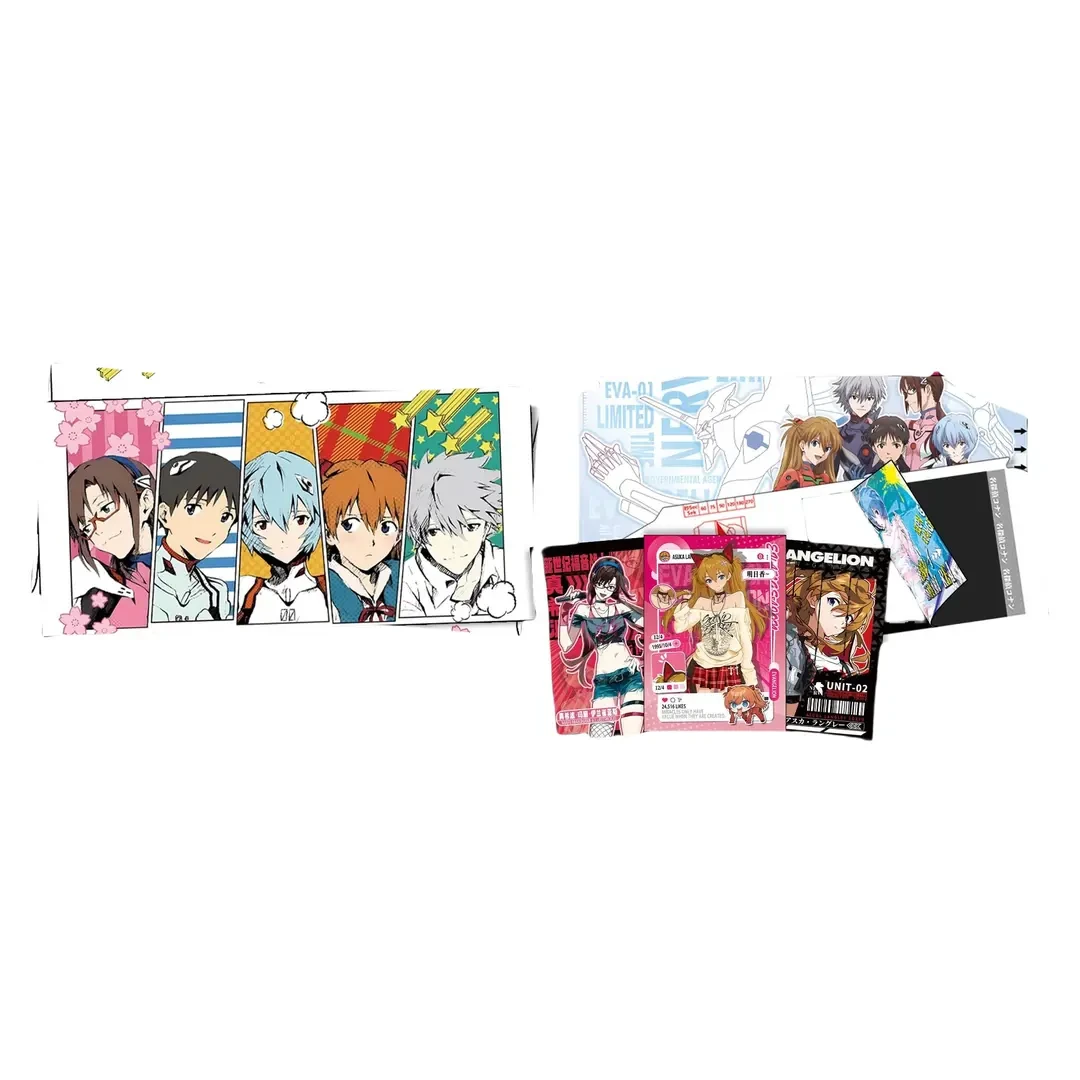 N【吃吃】YOYO造物岛 新世纪福音战士撕撕乐 二创卡牌盲盒（代拆）