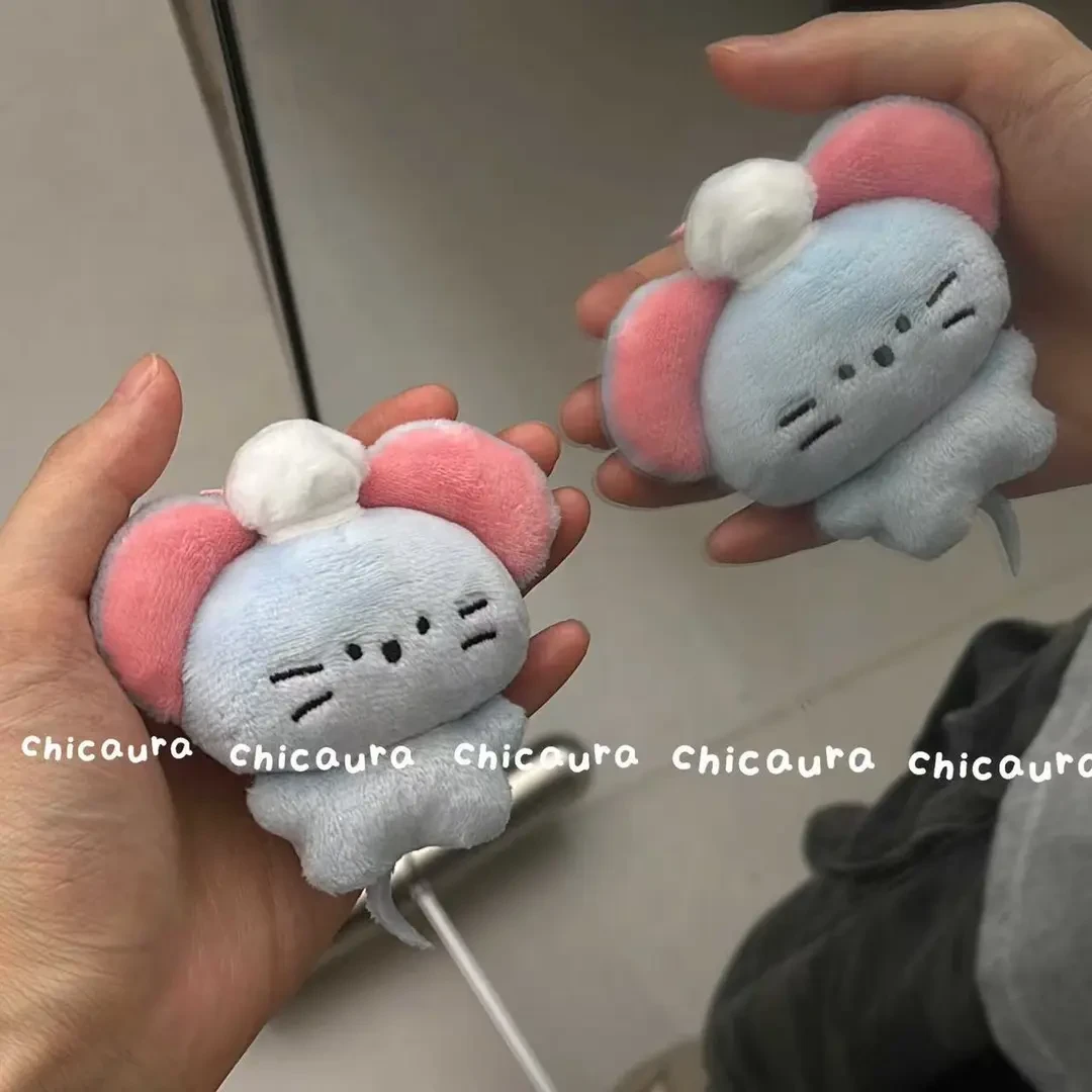 小红书同款贪吃鼠公仔挂件ins高颜值钥匙扣书包配饰小玩偶送礼物