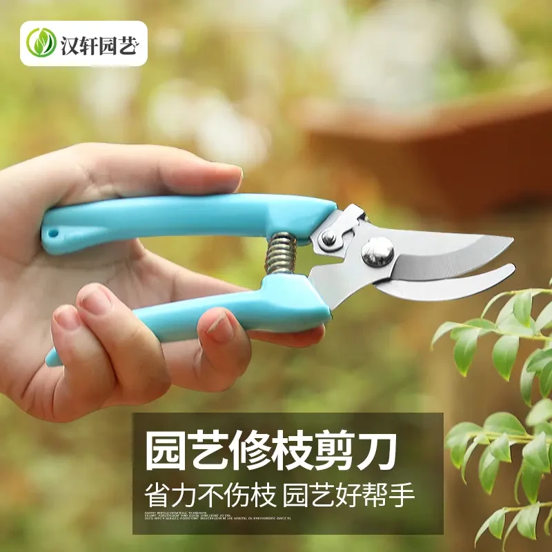 柏晔园林园艺剪刀树枝粗枝摘果剪果树家用多功能修枝剪花艺剪工具