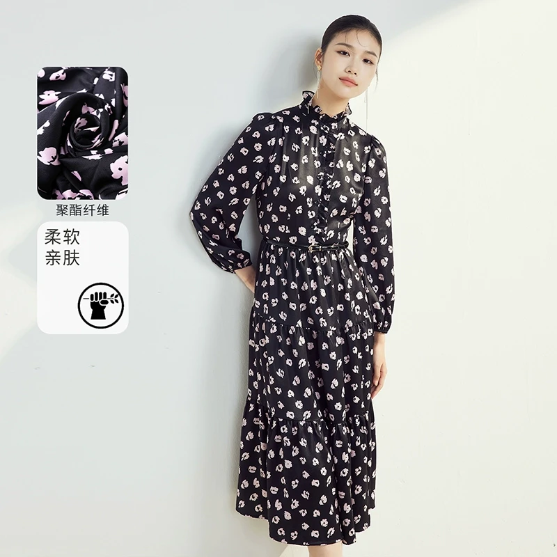 【小余专属】3S时尚新款连衣裙31D10057