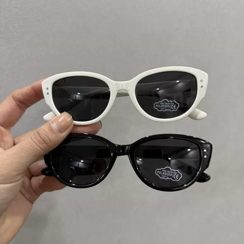 新款儿童眼镜太阳镜女童偏光防紫外线女孩硅胶墨镜男宝宝防晒遮阳