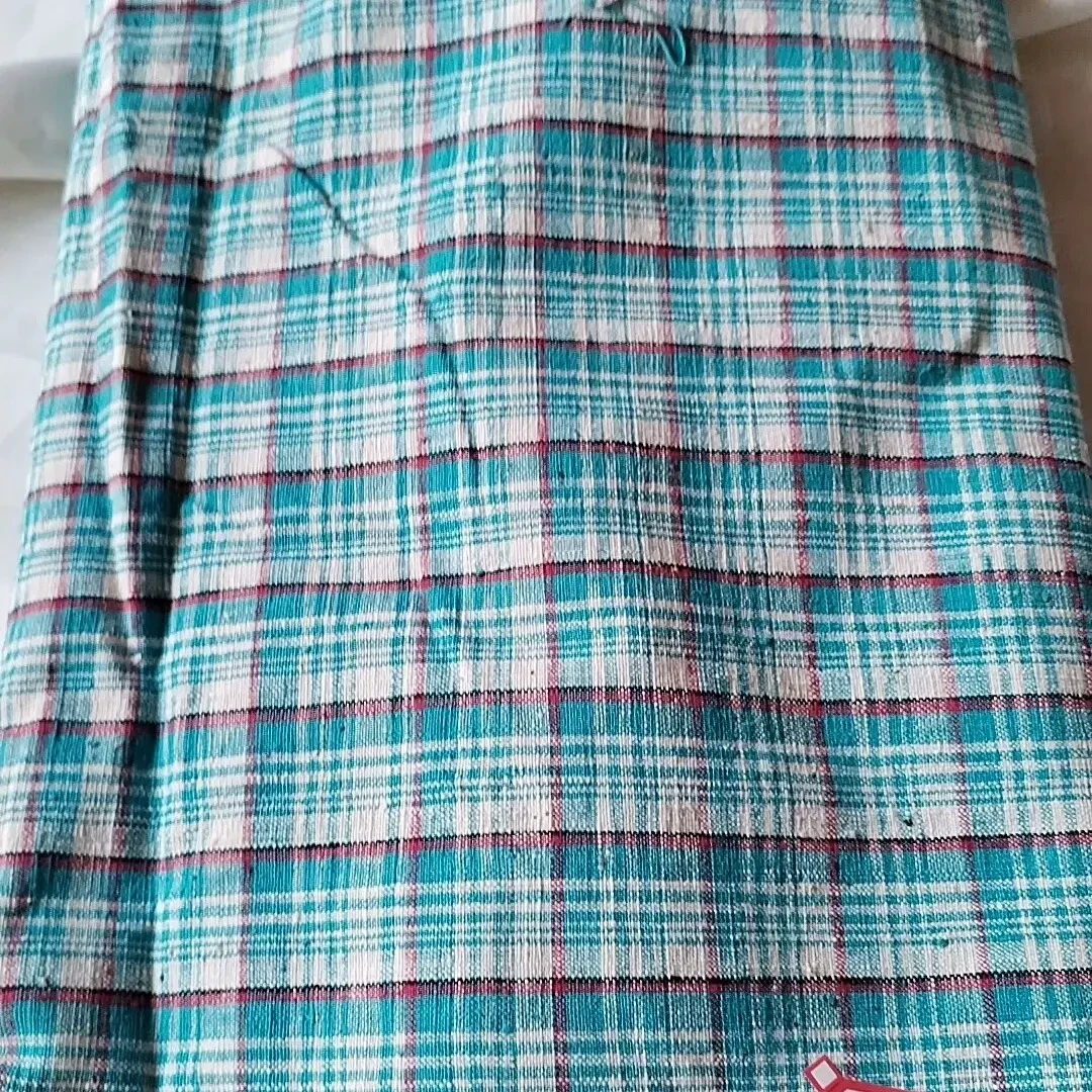 手织纯棉提花老土布，江南特色四季通用，标价不是卖价