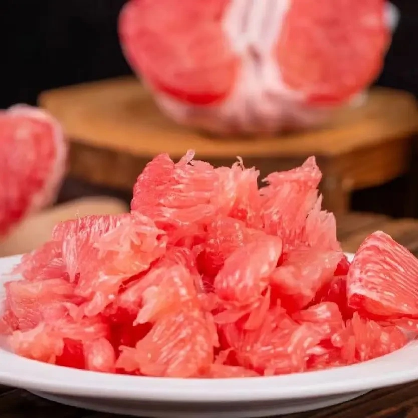 福建小个蜜柚红柚新鲜应季皮薄肉厚清甜多汁当季水果
