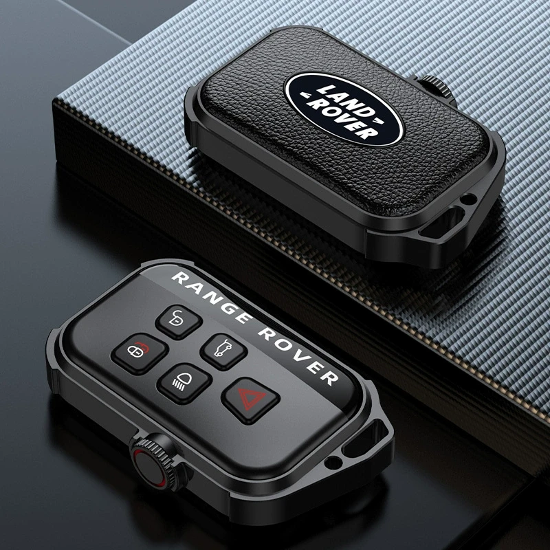 路虎钥匙套极光揽胜发现4/5运动版卫士110星脉改装神行汽车壳扣包