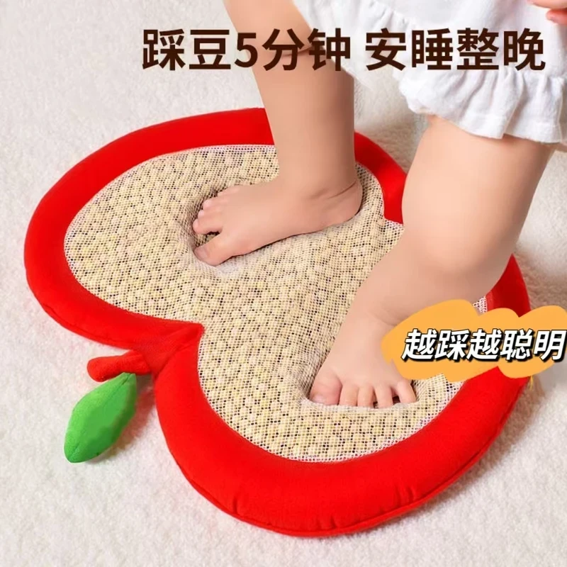踩豆子婴儿玩具宝宝踩豆豆袋子睡眠安抚哄睡神器早教黄红豆热敷