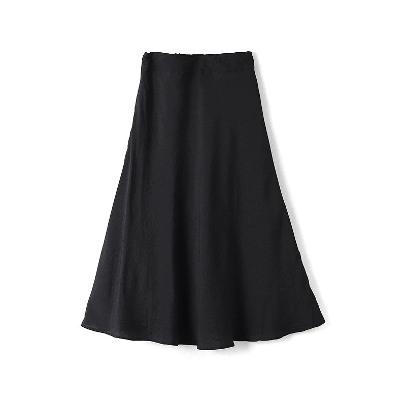 43954【然系列】垂感慵懒显瘦半身裙KMBC27359X+KMBC27359