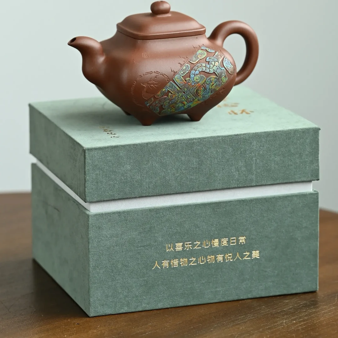 传炉·全手工紫砂壶230cc小一颠王城作品