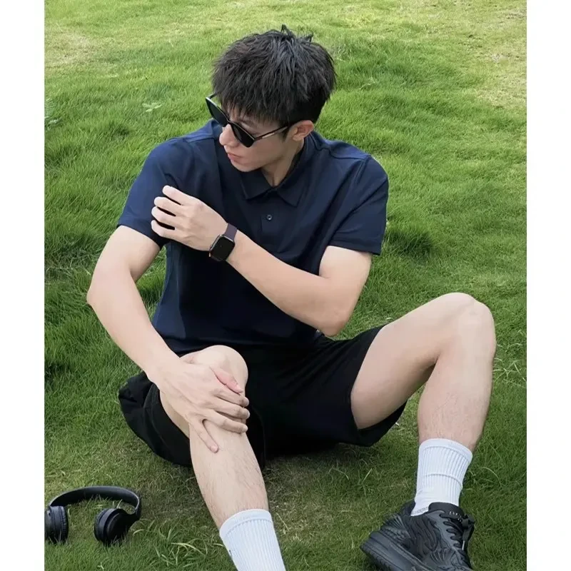 美式黑色三分短裤男款夏季速干健身运动男士篮球四分裤美式短袖