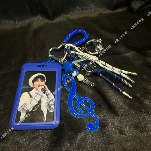 原创周深手工串珠音符挂件休闲风明星周边应援包挂件