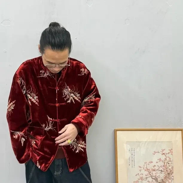 栖山筑食中式唐装穗穗平安