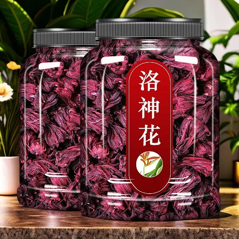 【新货】云南洛神花茶玫瑰茄红桃K正品精挑大朵玫瑰新鲜干净蝶豆花