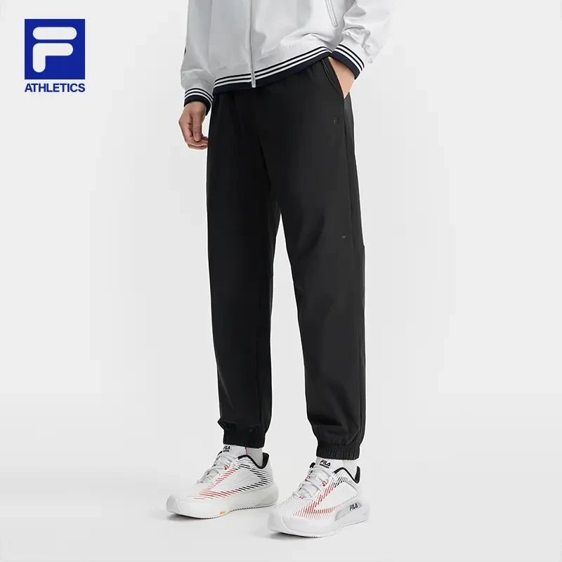 Fila/斐乐【新春钜惠】运动长裤男士春季新款户外休闲裤A11M513803F
