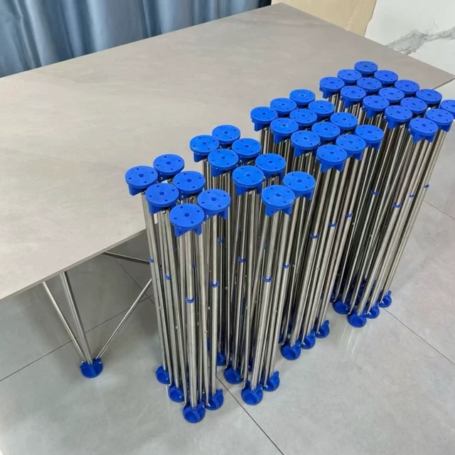 甄选贝石特蜘蛛腿瓦工专用工作台可折叠加厚不锈钢多功能桌面瓦工